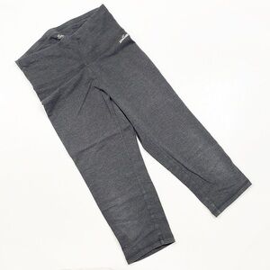 Spalding gray workout capris